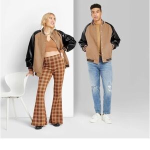 Wild fable unisex varsity jacket nwt